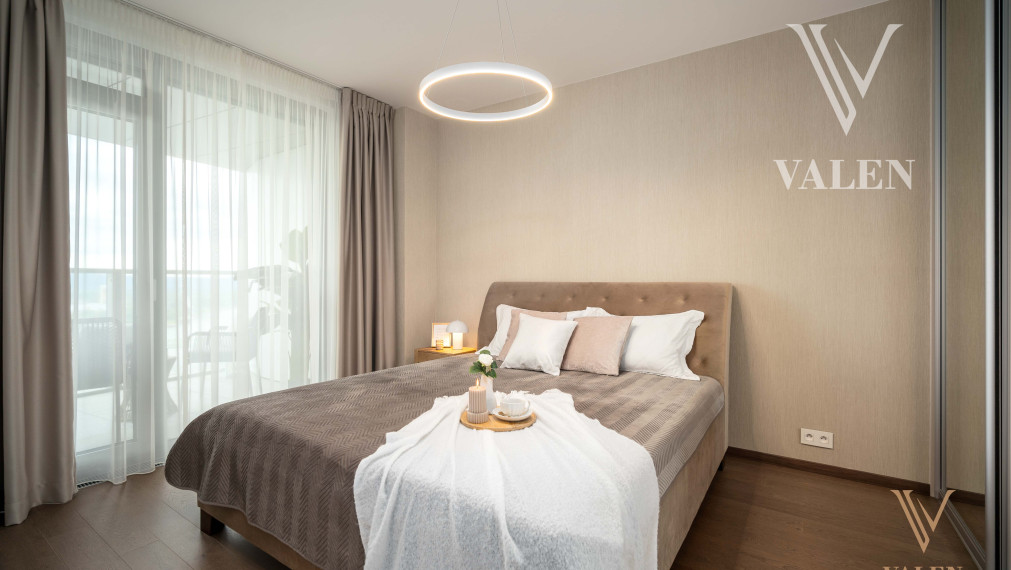 VALEN | Luxusný 2 izbový byt s výhľadom na hrad v projekte EUROVEA TOWER
