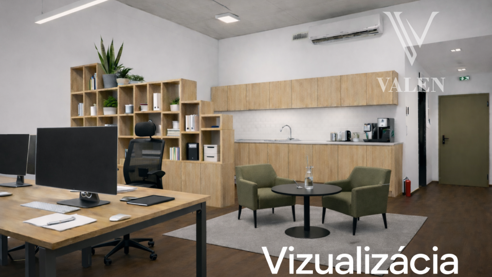 Kancelária na prenájom v Zwirn Office s výhľadom na Downtown