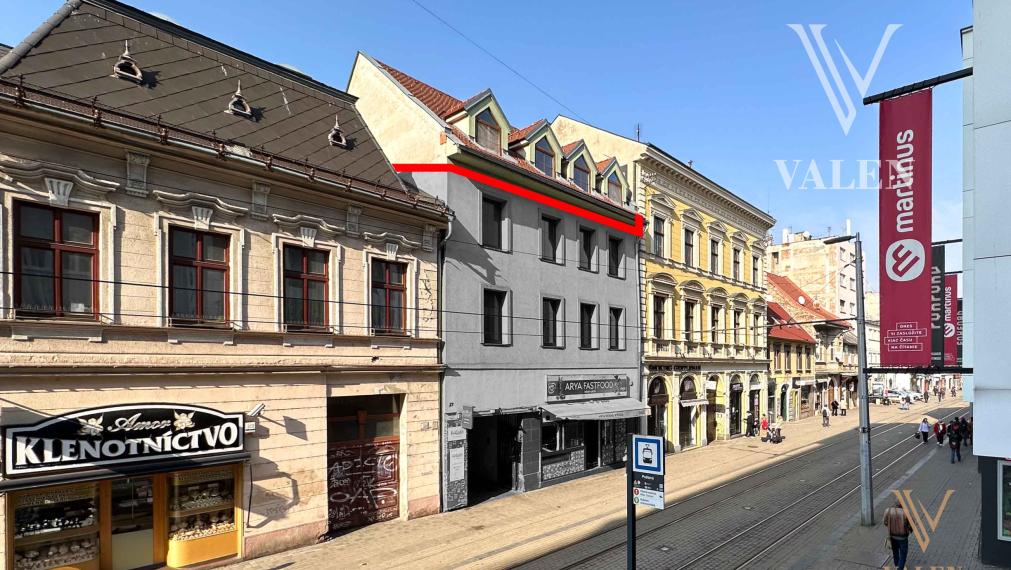 VALEN | Priestranný 3i byt na Obchodnej ulici, Staré mesto - Bratislava