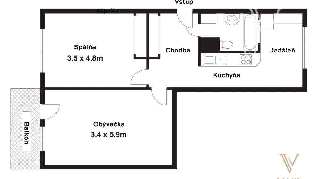 VALEN | Pokojné bývanie v Ružinove s výbornou dostupnosťou