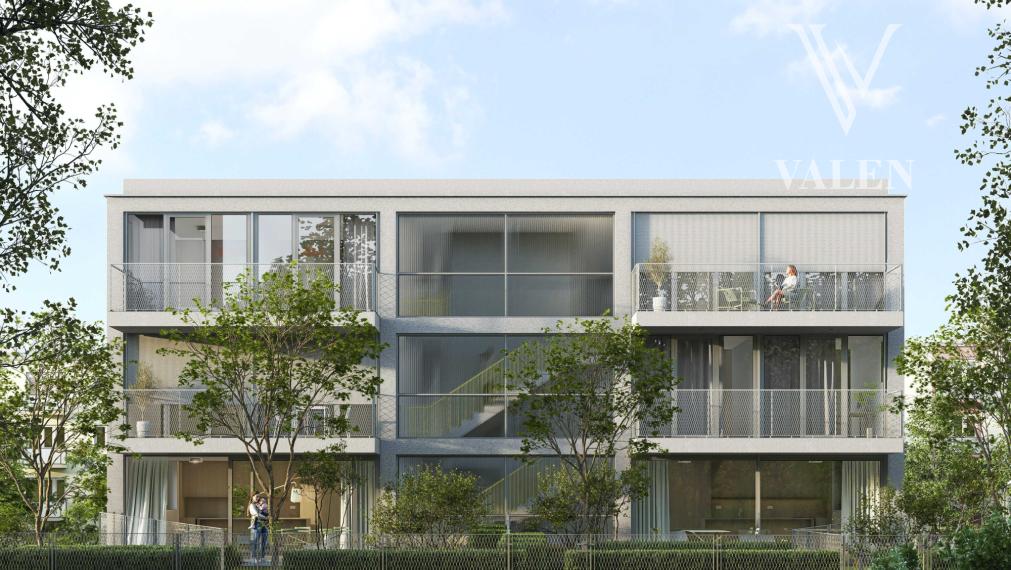 VALEN | Nadštandardný 3-izbový byt  s predzáhradkou v projekte Stromová