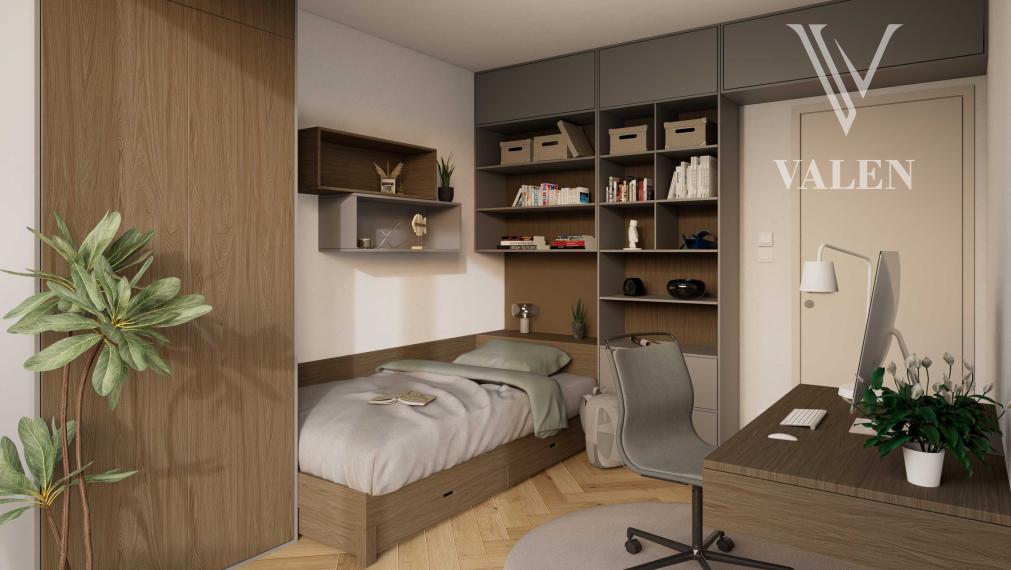 VALEN | Nadštandardný 4-izbový byt v projekte Stromová