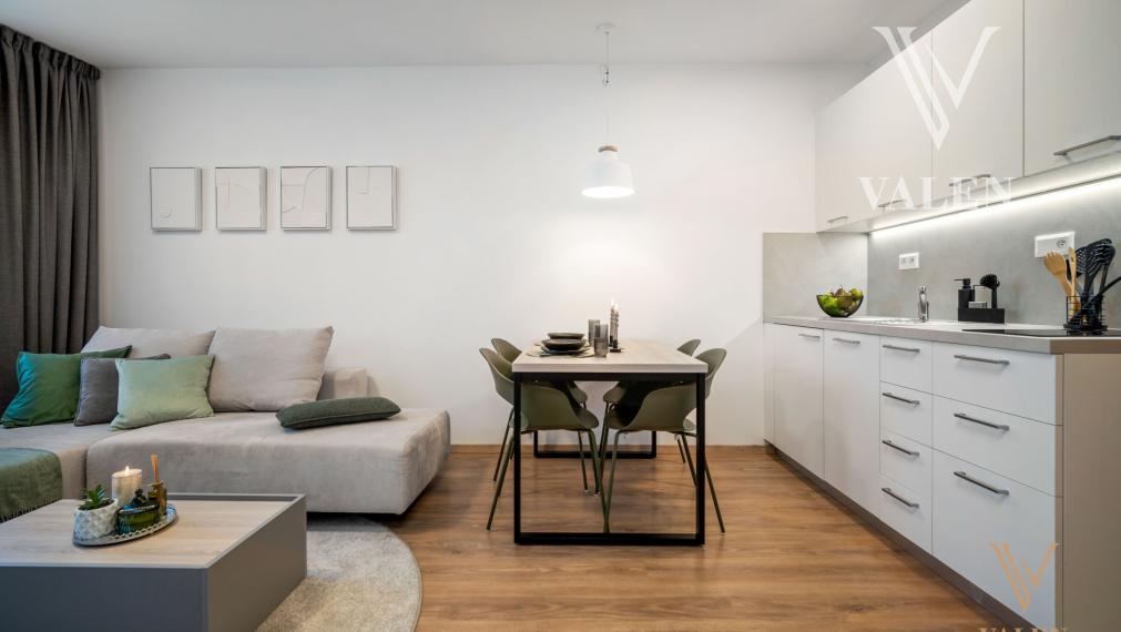 VALEN | Moderný 1,5izbový apartmán v novostavbe NUPPU, BA II