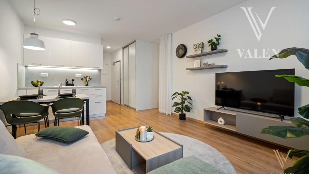 VALEN | Moderný 1,5izbový apartmán v novostavbe NUPPU, BA II