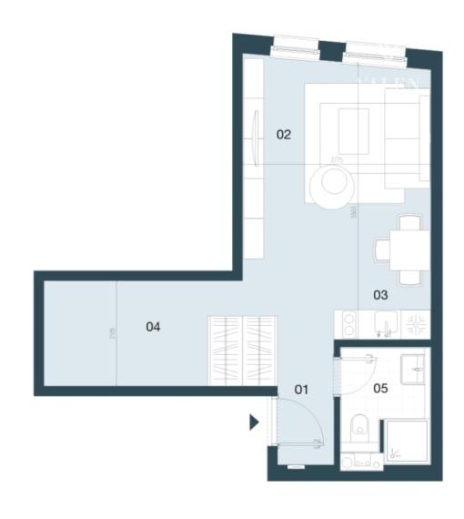 VALEN | Moderný 1,5izbový apartmán v novostavbe NUPPU, BA II