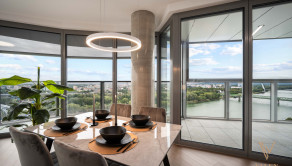 REZERVOVANÉ  | VALEN | Luxusný 4 izbový byt v projekte EUROVEA TOWER - fotografia 11