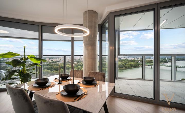 REZERVOVANÉ  | VALEN | Luxusný 4 izbový byt v projekte EUROVEA TOWER - fotografia 10